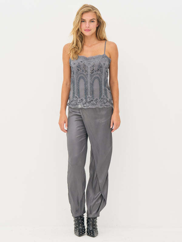 NÜ BEA Top Tops und T-shirts 989 iron grey