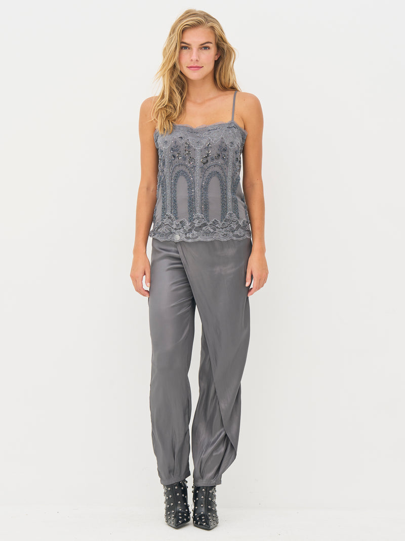 NÜ BEA Top Tops und T-shirts 989 iron grey