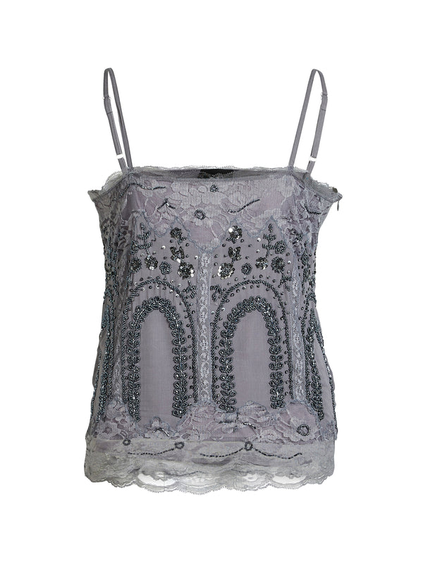 NÜ BEA Top Tops und T-shirts 989 iron grey