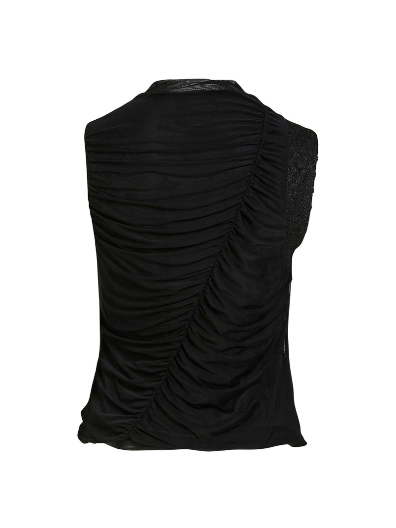 NÜ BETH Oberteil Tops und T-shirts Schwarz