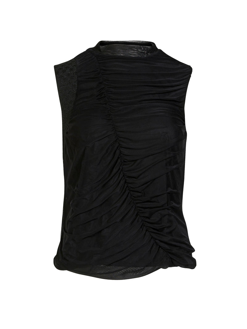 NÜ BETH Oberteil Tops und T-shirts Schwarz