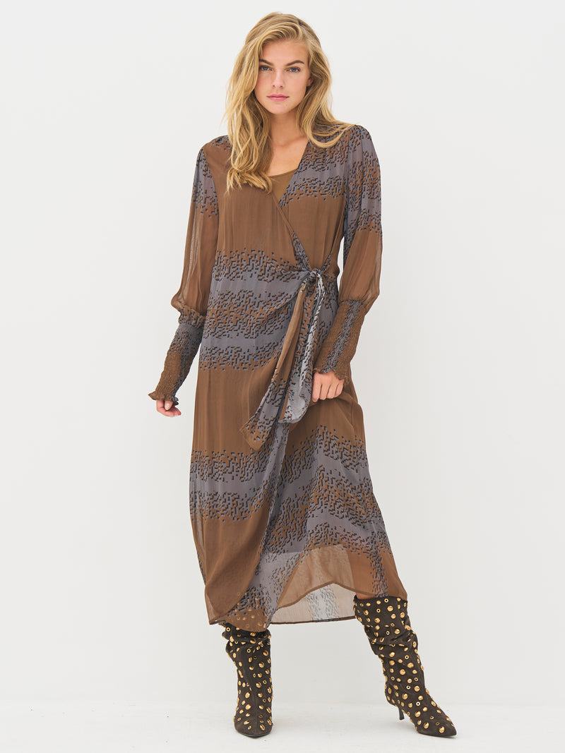 NÜ BIANCA Kleid Kleider 294 Dark Earth mix
