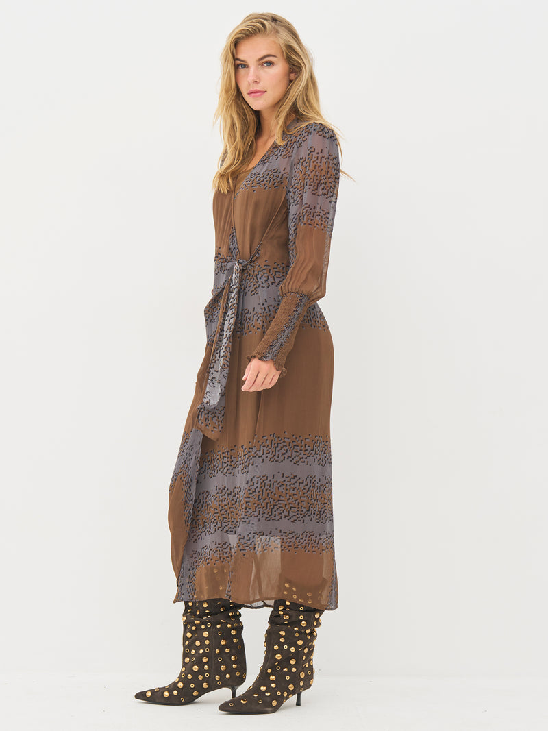 NÜ BIANCA Kleid Kleider 294 Dark Earth mix