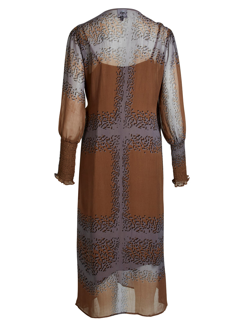 NÜ BIANCA Kleid Kleider 294 Dark Earth mix