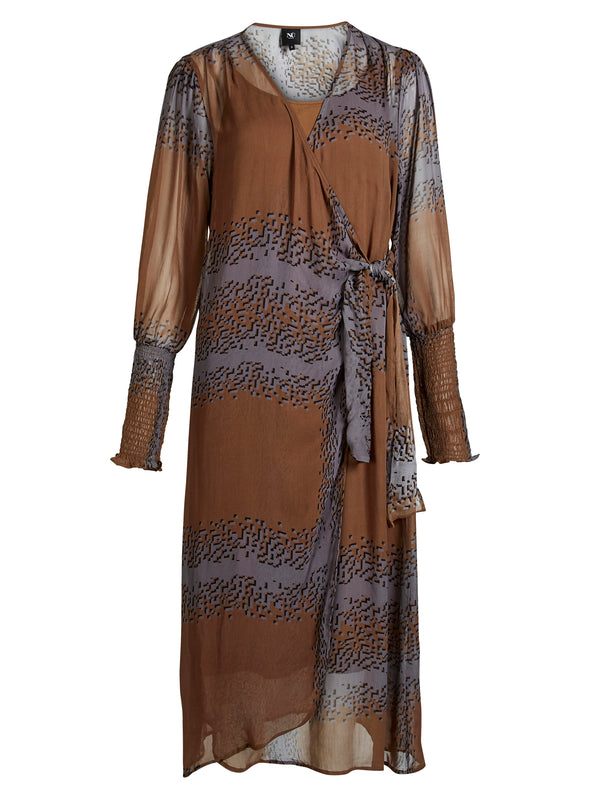 NÜ BIANCA Kleid Kleider 294 Dark Earth mix