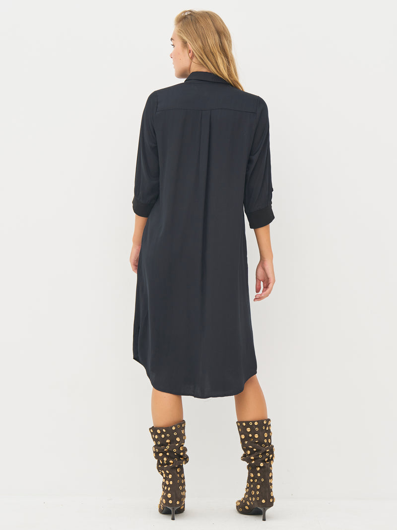 NÜ BIBI Kleid Kleider Schwarz