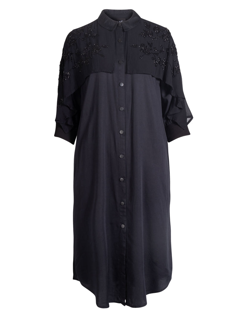 NÜ BIBI Kleid Kleider Schwarz