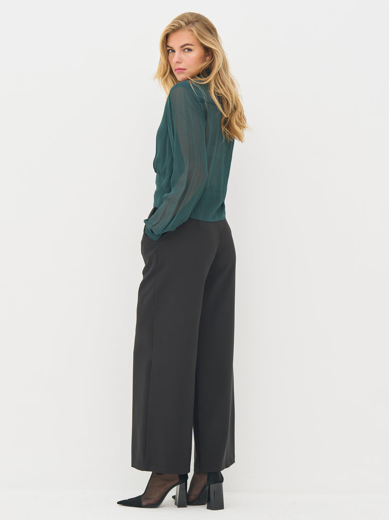 NÜ BILLIE Hemd Hemdblusen 355 Petrol green mix