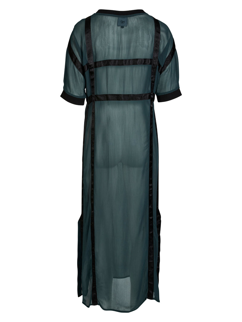 NÜ BILLIE Kleid Kleider 355 Petrol green mix