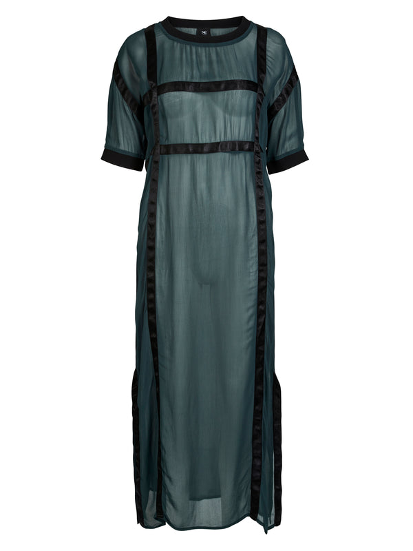 NÜ BILLIE Kleid Kleider 355 Petrol green mix