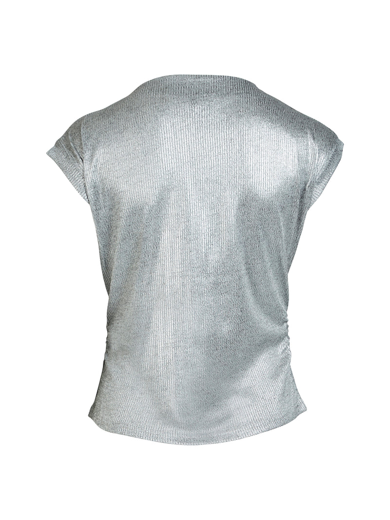 NÜ BIRKE Top Tops und T-shirts 989 iron grey