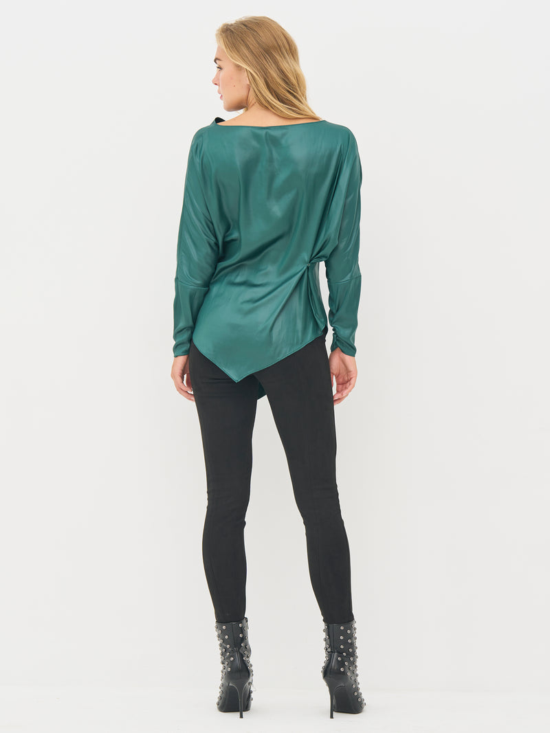 NÜ BOEL Bluse Blusen 355 Petrol green