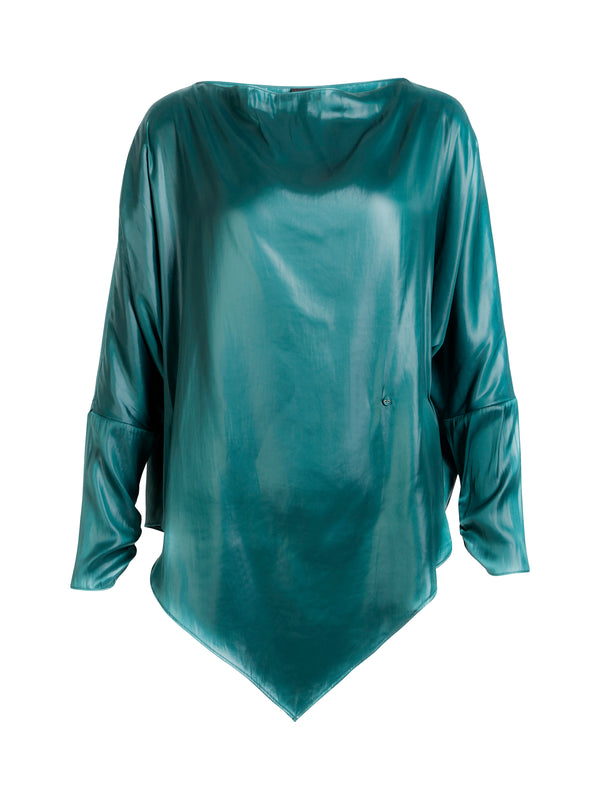 NÜ BOEL Bluse Blusen 355 Petrol green