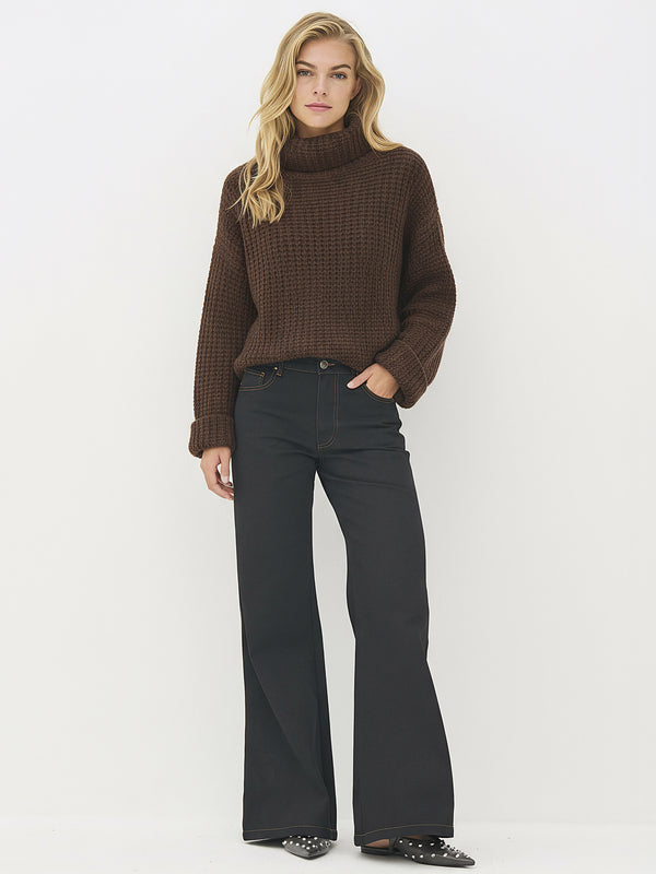 NÜ Bano Blouse knit Strick 289 Brown