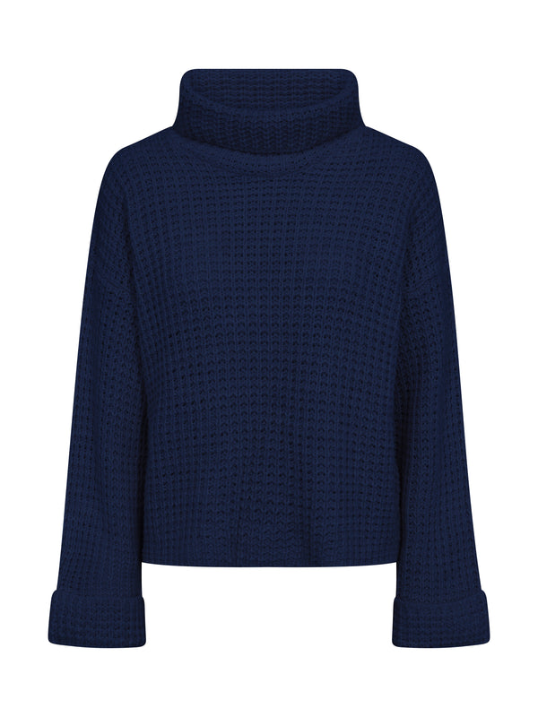 NÜ Bano Blouse knit Strick 476 Navy