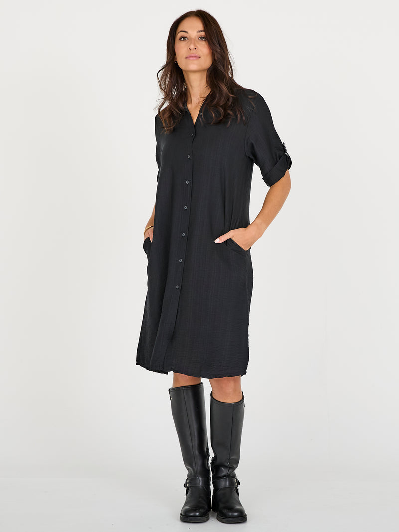 NÜ CAITLIN Kleid Kleider Schwarz