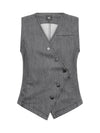 NÜ CARLENE Weste Weste 901 Denim grey