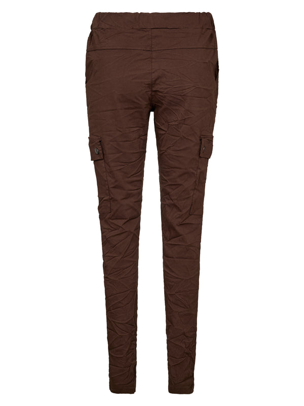 NÜ CARMEN Cargo Hose Hosen 289 Brown
