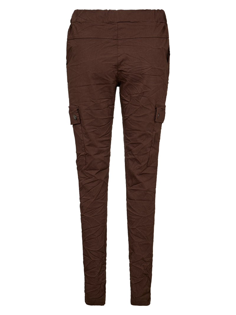 NÜ CARMEN Cargo Hose Hosen 289 Brown
