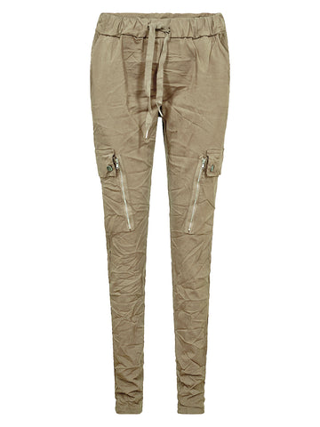 NÜ CARMEN Cargo Hose Hosen 393 Army