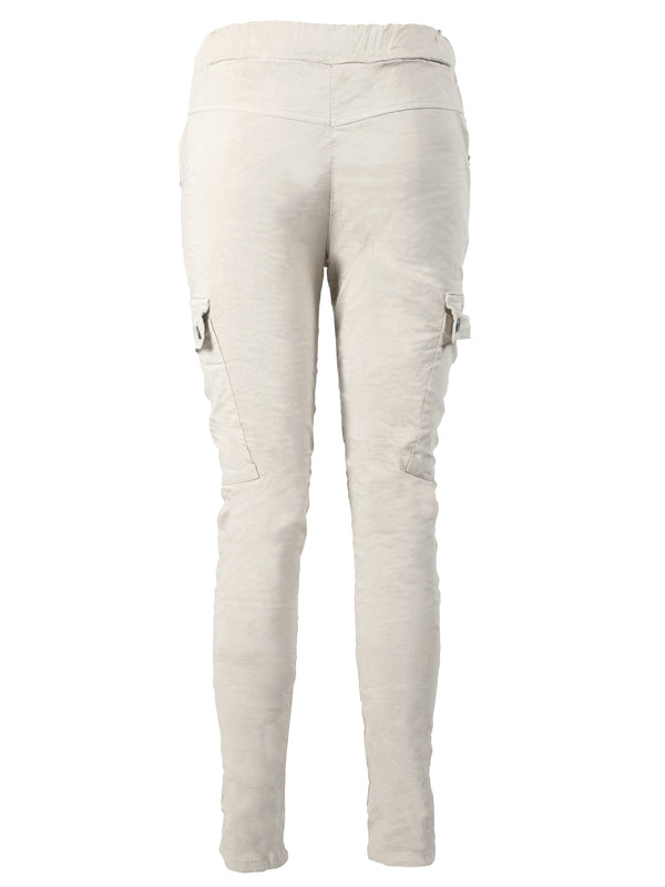 NÜ CARMEN Cargo Hose Hosen 112 Bone