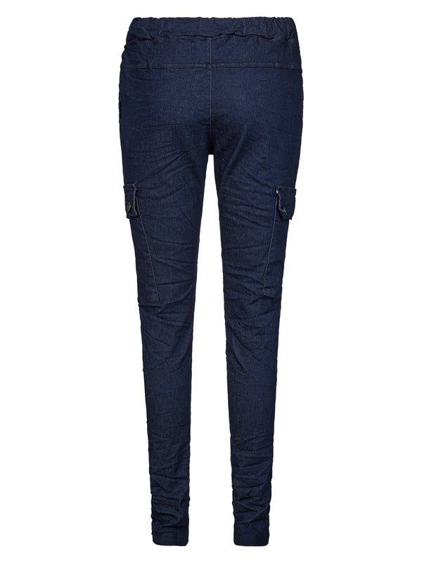 NÜ CARMEN Jeanshose Trousers 486 Denim