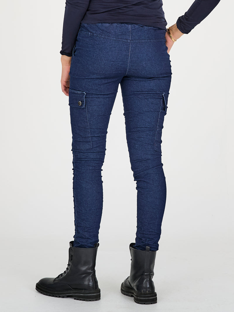 NÜ CARMEN Jeanshose Trousers 486 Denim