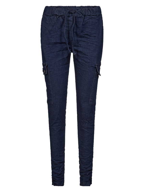 NÜ CARMEN Jeanshose Trousers 486 Denim