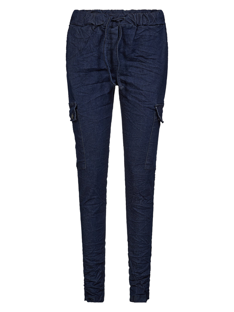 NÜ CARMEN Jeanshose Trousers 486 Denim