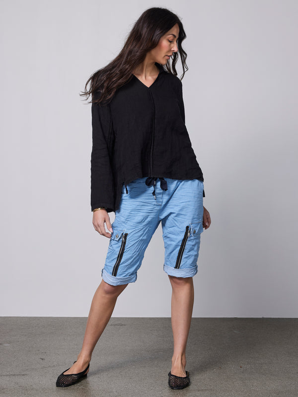 NÜ CARMEN Shorts Shorts 484 Light denim blue