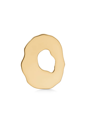 NÜ Cave Nr. 2 Ohrring Large Jewellery 011 Gold