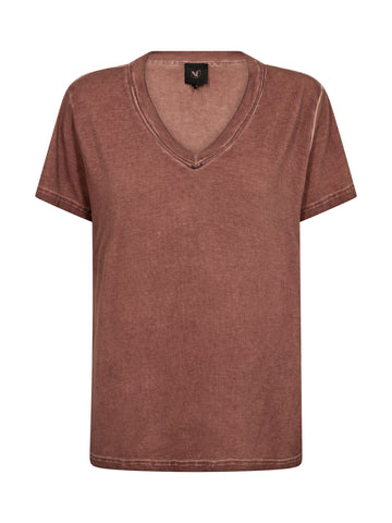NÜ CAYLA Ruth T-Shirt Tops und T-shirts 590 Marsala