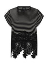 NÜ CECE Top Tops und T-shirts Schwarz mix