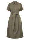 NÜ CECILIA Kleid Kleider 393 Army