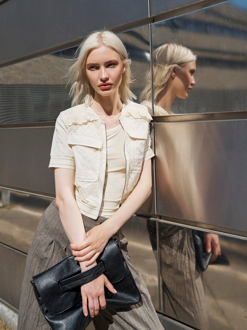 NÜ CELINDA Tasche crossover Accessories Schwarz