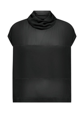 NÜ CELSA Top Tops und T-shirts Schwarz