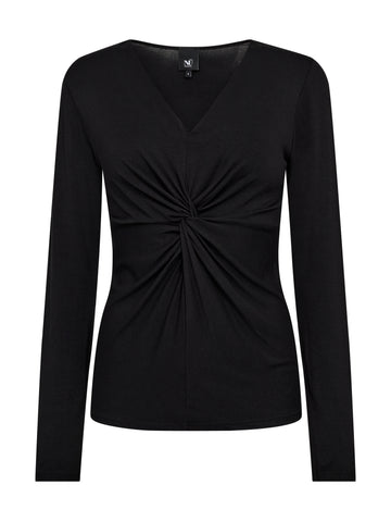 NÜ CERINA Top Tops und T-shirts Schwarz