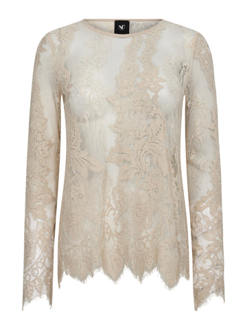 NÜ CHARLOTTE Top Tops und T-shirts 112 Bone