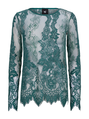 NÜ CHARLOTTE Top Tops und T-shirts 465 Petrol