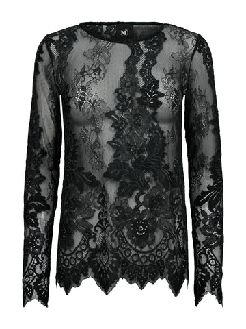 NÜ CHARLOTTE Top Tops und T-shirts Schwarz