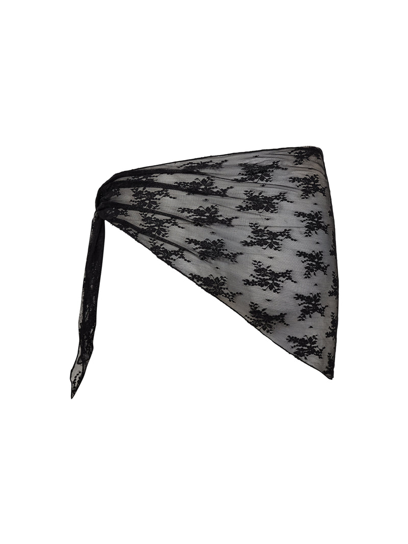 NÜ CHERIESE Scarf Schals Schwarz