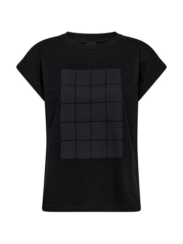 NÜ CHEYENNE T-Shirt Tops und T-shirts Schwarz