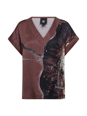 NÜ CILJE Bluse Blusen 015 Print