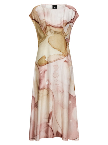 NÜ CILJE Kleid Kleider 590 Marsala mix