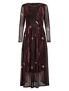NÜ CINA Kleid Kleider 289 Brown Mix