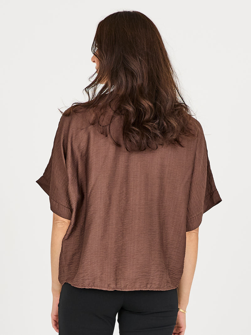 NÜ CINDA blouse Tops und T-shirts 289 Brown