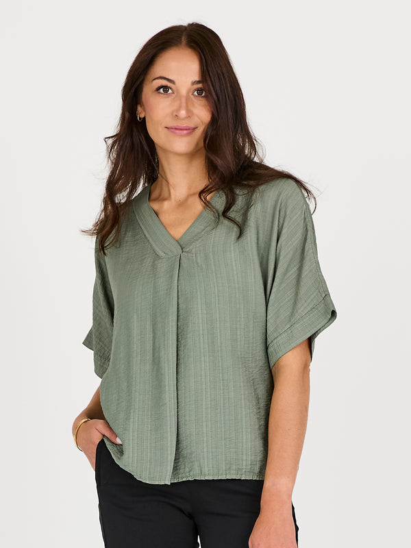 NÜ CINDA blouse Tops und T-shirts 393 Army