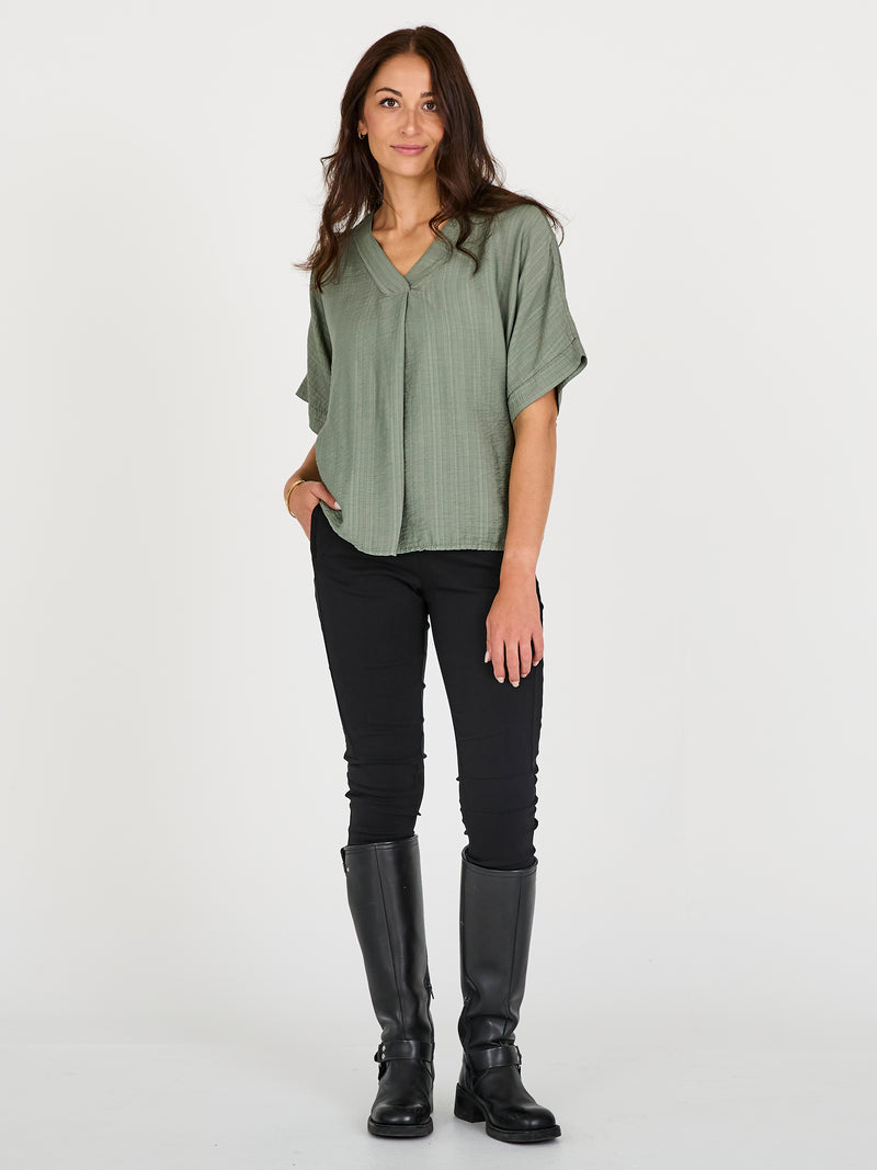 NÜ CINDA blouse Tops und T-shirts 393 Army