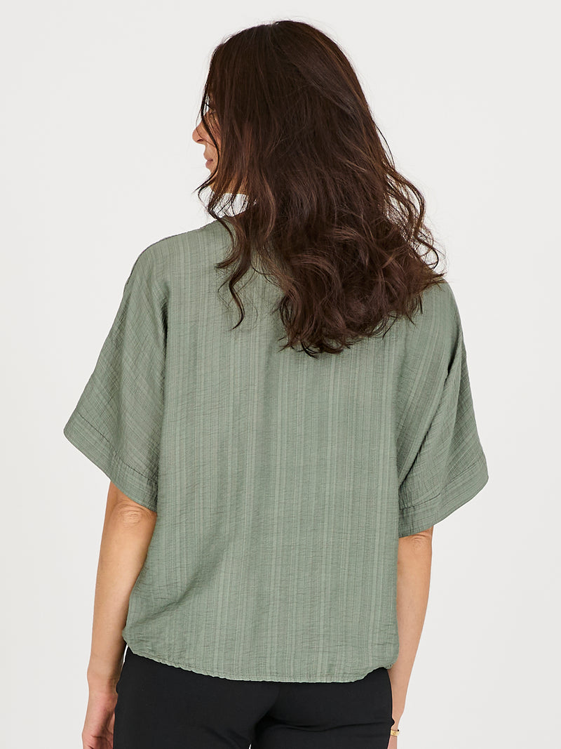 NÜ CINDA blouse Tops und T-shirts 393 Army