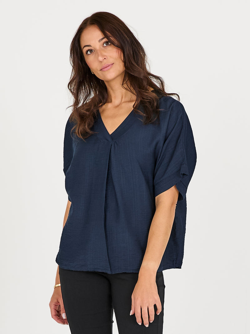 NÜ CINDA blouse Tops und T-shirts 476 Navy